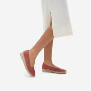 Everlane espadrilles burnt sienna 8 like new! Sold out online